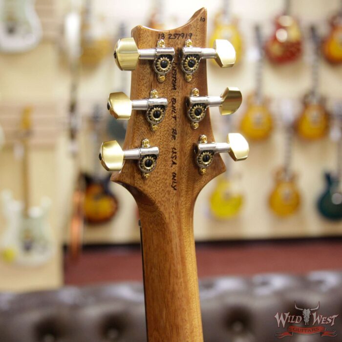PRS Wood Library Flame 10 Top Limited Edition Special 22 Semi-Hollow Brazilian Rosewood Fingerboard Yellow Tiger - Image 10