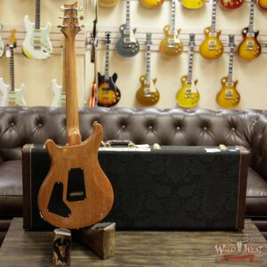 PRS Wood Library Flame 10 Top Limited Edition Special 22 Semi-Hollow Brazilian Rosewood Board Faded Blue Jean - Image 14