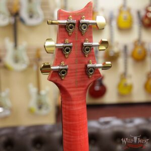 PRS Wood Library Flame 10 Top Limited Edition Special 22 Semi-Hollow Flame Maple Neck Brazilian Rosewood Board Bonnie Pink - Image 10