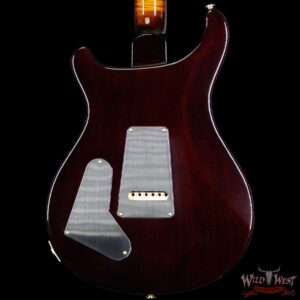 PRS Wood Library Flame 10 Top Special 22 Semi-Hollow Flame Maple Neck Brazilian Rosewood Board Black Gold Burst - Image 7