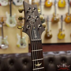 PRS Wood Library Flame 10 Top Limited Edition Special 22 Semi-Hollow Brazilian Rosewood Board Honey - Image 8