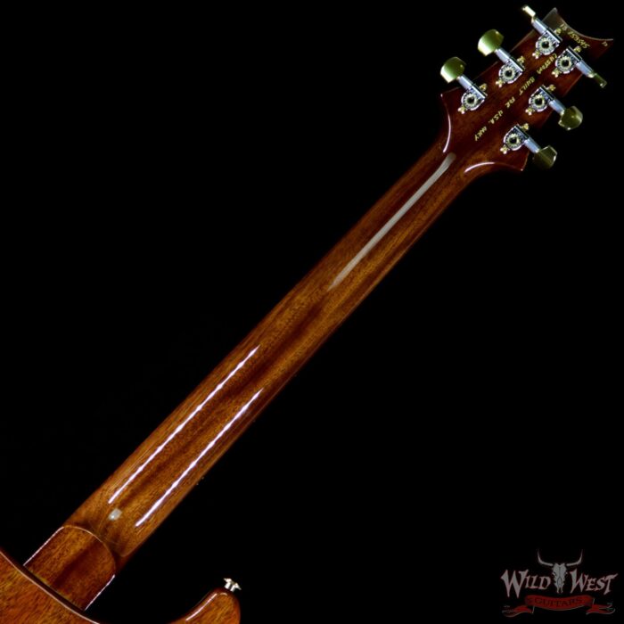 PRS Wood Library Flame 10 Top Limited Edition Special 22 Semi-Hollow Brazilian Rosewood Board Honey - Image 11