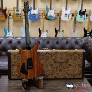 PRS Wood Library 10 Top Special 22 Semi-Hollow Flame Maple Neck with Brazilian Rosewood Board Trampas Green Smokeburst - Image 9