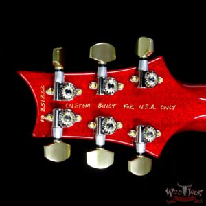 2018 PRS Wood Library Artist Package McCarty 594 Quilt Maple Top Brazilian Rosewood Board Charcoal Cherry Burst - Image 11