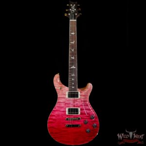 PRS Wood Library Quilt 10 Top McCarty 594 Brazilian Rosewood Fingerboard Bonnie Pink Fade - Image 3
