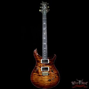 PRS Wood Library 10 Top Custom 24-08 Flame Maple Neck Brazilian Rosewood Fretboard Copperhead - Image 5