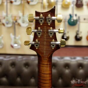 PRS Wood Library 10 Top Custom 24-08 Flame Maple Neck Brazilian Rosewood Fretboard Copperhead - Image 11