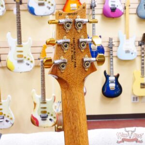 Paul Reed Smith PRS Wood Library 10 Top Quilt Custom 24 Brazilian Rosewood Fingerboard Blue Fade - Image 10