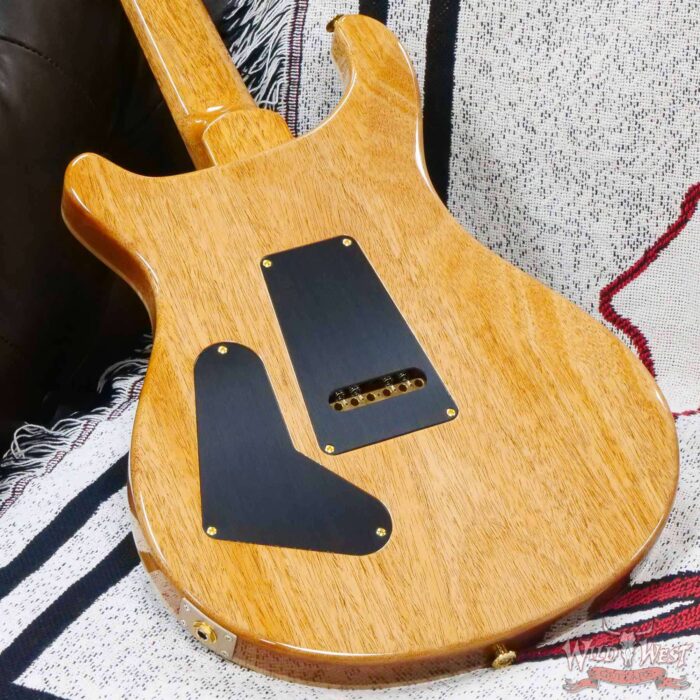 Paul Reed Smith PRS Wood Library 10 Top Quilt Custom 24 Brazilian Rosewood Fingerboard Blue Fade - Image 11