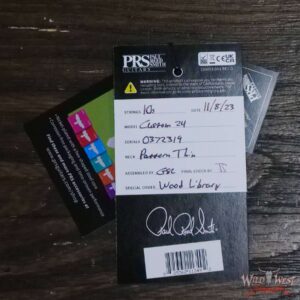 Paul Reed Smith PRS Wood Library 10 Top Quilt Custom 24 Brazilian Rosewood Fingerboard Trampas Green Fade - Image 12