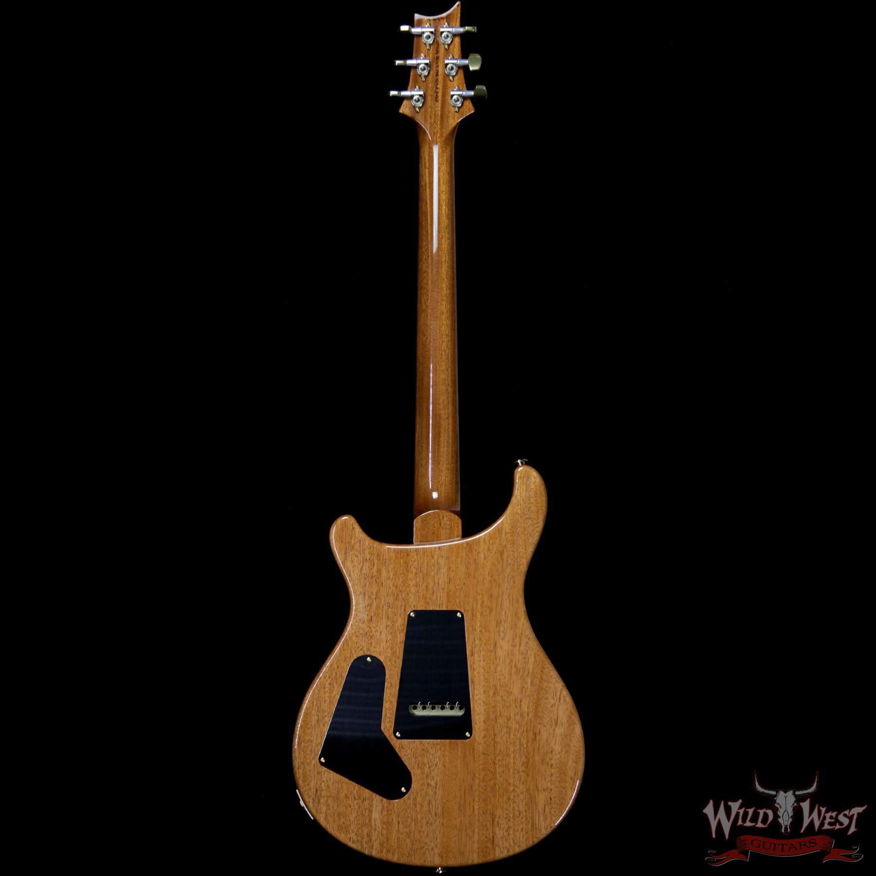 prs-wl-q10-cu24-aquamarine-276747-b__wwg.jpg PRS Wood Library 10 Top Custom 24 Quilt Maple Top Brazilian Rosewood Board Aquamarine - Image 5