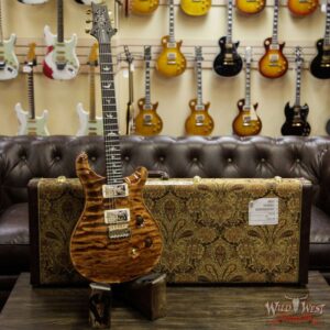 PRS Wood Library 10 Top Custom 24 Quilt Maple Top Ebony Fingerboard Copperhead - Image 11
