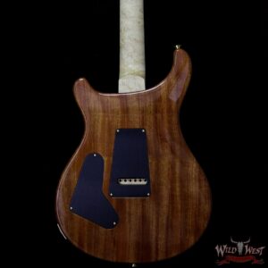PRS Wood Library 10 Top Custom 24 Fatback Quilt Top Birdseye Neck Ebony Board Charcoal Cherry Burst - Image 9