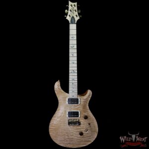 PRS Wood Library 10 Top Custom 24-08 Quilt Maple Top Flame Maple Neck & Fretboard Natural - Image 5