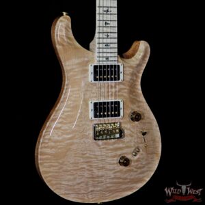 PRS Wood Library 10 Top Custom 24-08 Quilt Maple Top Flame Maple Neck & Fretboard Natural - Image 4