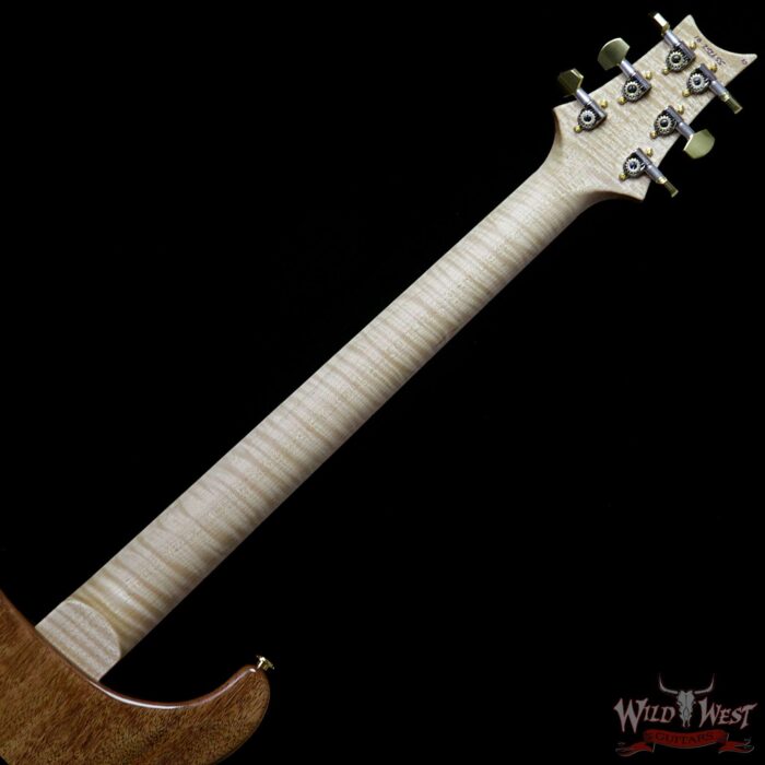 PRS Wood Library 10 Top Custom 24-08 Quilt Maple Top Flame Maple Neck & Fretboard Natural - Image 11