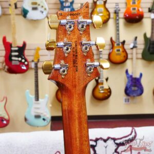 Paul Reed Smith PRS Wood Library 10 Top Quilt Maple Custom 24-08 Brazilian Rosewood Board Blue Fade - Image 10
