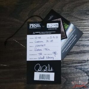 Paul Reed Smith PRS Wood Library 10 Top Quilt Maple Custom 24-08 Brazilian Rosewood Board Blue Fade - Image 12