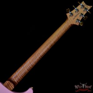 Paul Reed Smith Wood Library 10 Top Quilt Top Custom 24-08 Roasted Flame Maple Neck Brazilian Rosewood Board Bonnie Pink - Image 5