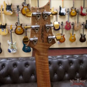 Paul Reed Smith Wood Library 10 Top Quilt Top Custom 24-08 Roasted Flame Maple Neck Brazilian Rosewood Board Bonnie Pink - Image 10