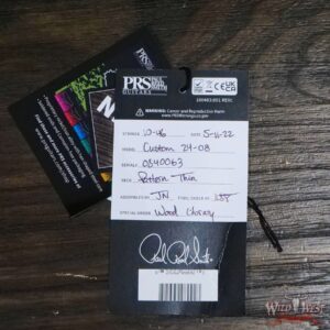 Paul Reed Smith PRS Wood Library 10 Top Quilt Maple Custom 24-08 Brazilian Rosewood Board Bonnie Pink - Image 12