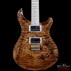 PRS Wood Library Quilted 10 Top Custom 24/08 Flame Maple Neck Flame Maple Fretboard Copperhead - Image 3