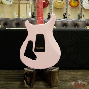 PRS Wood Library Quilted 10 Top Custom 24/08 Flame Maple Neck Brazilian Rosewood Fretboard Bonnie Pink - Image 14