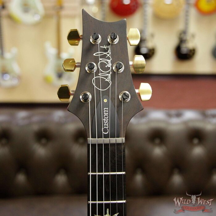 PRS Wood Library Quilted 10 Top Custom 24/08 Flame Maple Neck Brazilian Rosewood Fretboard Bonnie Pink - Image 9