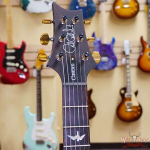 Paul Reed Smith PRS Wood Library 10 Top Quilt Maple Custom 24-08 Brazilian Rosewood Board Violet Blue Burst - Image 7