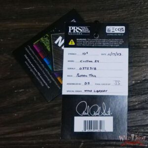 Paul Reed Smith PRS Wood Library 10 Top Quilt Custom 24 Brazilian Rosewood Fingerboard Aquabluex Purple Burst - Image 12