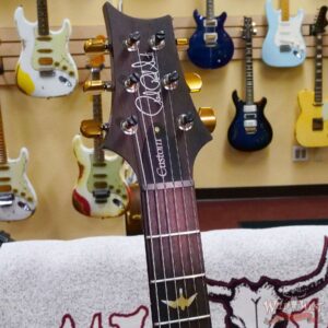 Paul Reed Smith PRS Wood Library 10 Top Quilt Custom 24 Brazilian Rosewood Fingerboard Aquabluex Purple Burst - Image 7