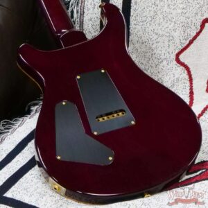 Paul Reed Smith PRS Wood Library 10 Top Quilt Custom 24 Brazilian Rosewood Fingerboard Aquabluex Purple Burst - Image 11