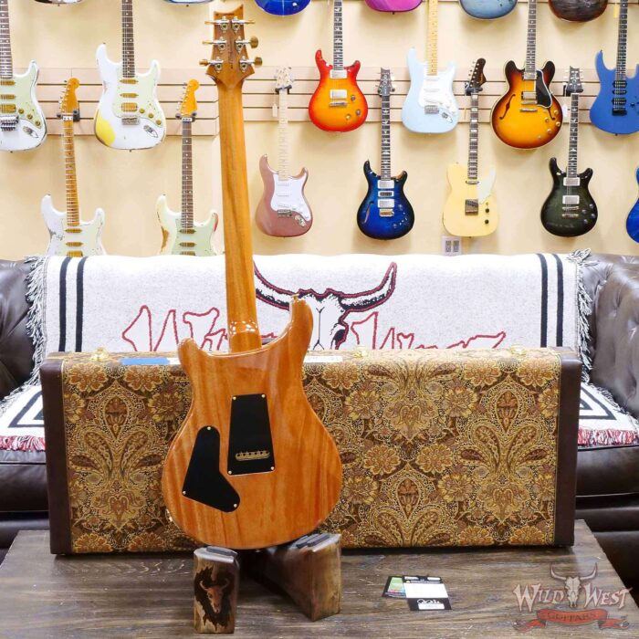 Paul Reed Smith PRS Wood Library 10 Top Quilt Custom 24 Brazilian Rosewood Fingerboard Yellow Tiger - Image 9
