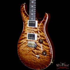 PRS Wood Library 10 Top Custom 24 Quilt Maple Top Brazilian Rosewood Fingerboard Copperhead Burst - Image 2