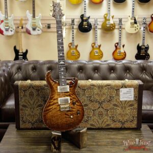 PRS Wood Library 10 Top Custom 24 Quilt Maple Top Brazilian Rosewood Fingerboard Copperhead Burst - Image 11