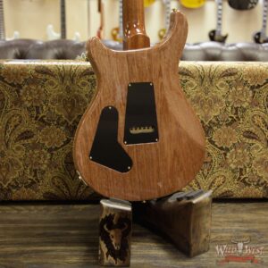 PRS Wood Library 10 Top Custom 24 Quilt Top Brazilian Rosewood Board Faded Blue Jean - Image 15