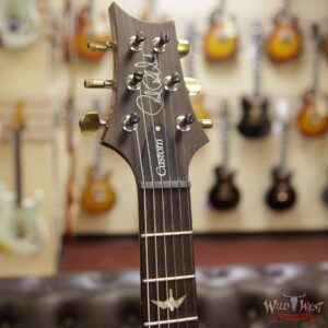 PRS Wood Library 10 Top Custom 24 Quilt Top Brazilian Rosewood Board Faded Blue Jean - Image 7