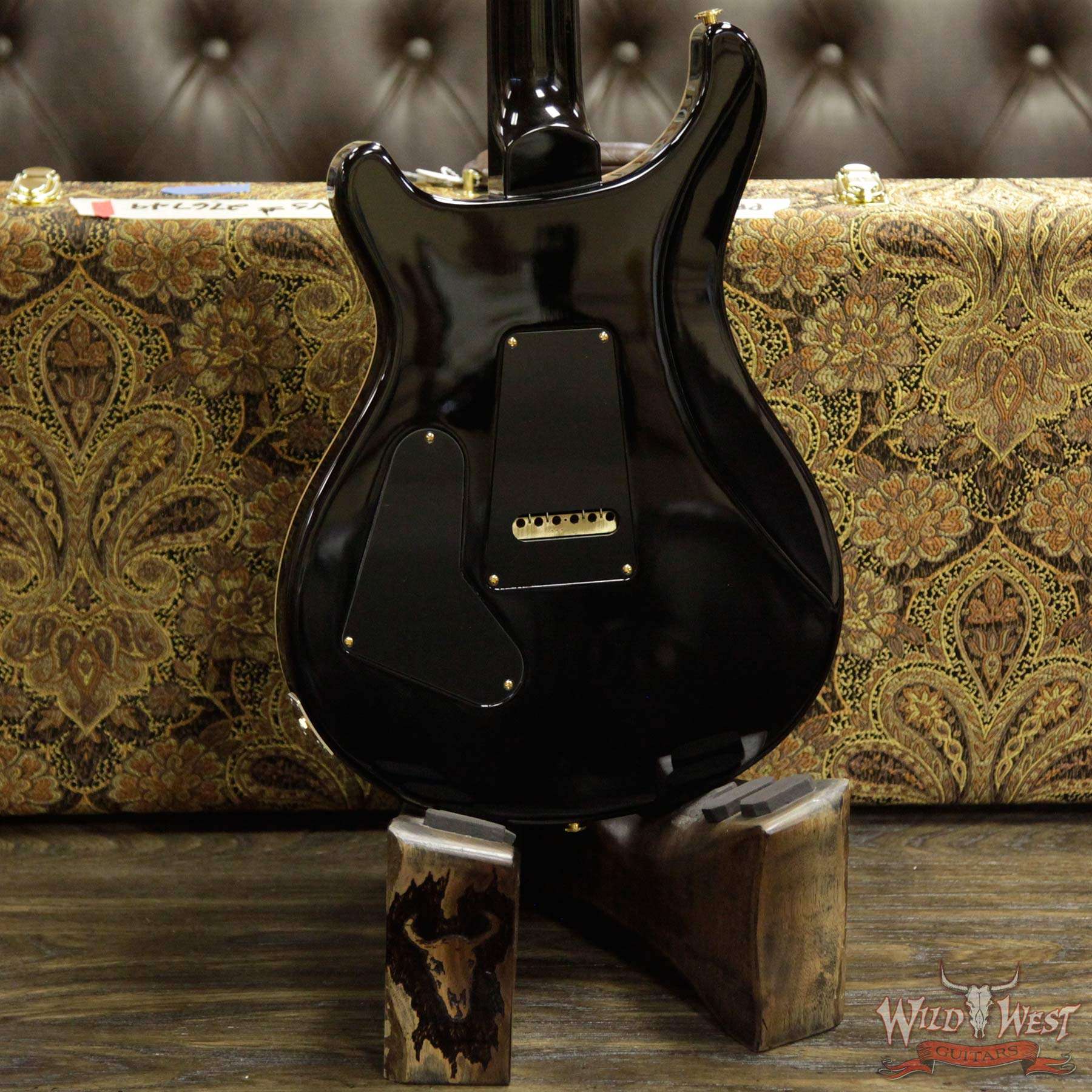 prs-wl-q10-cu24brz-vs-276749-d4__wwg.jpg PRS Wood Library 10 Top Custom 24 Quilt Top Brazilian Rosewood Board Violet Smokeburst - Image 12