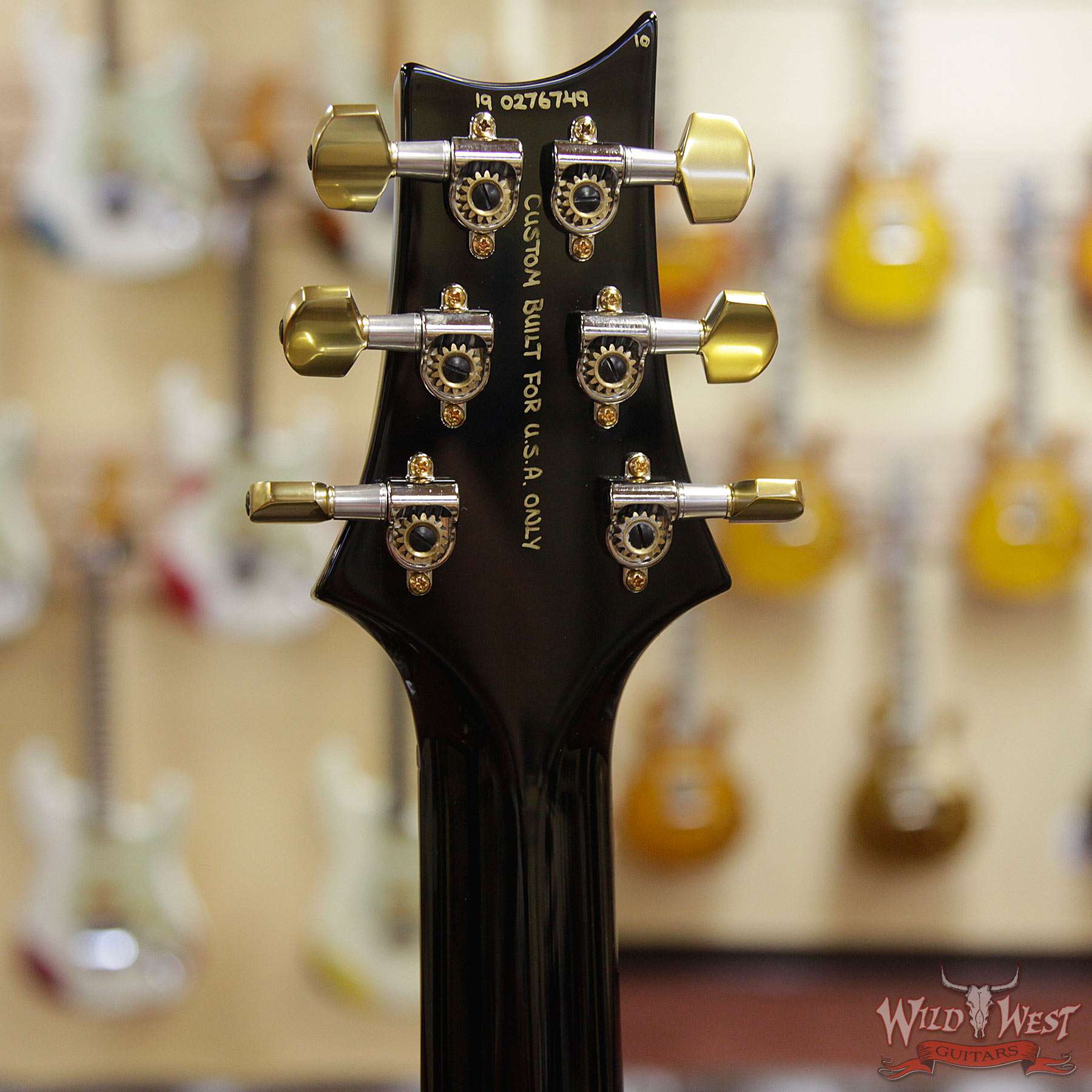 prs-wl-q10-cu24brz-vs-276749-hb__wwg.jpg PRS Wood Library 10 Top Custom 24 Quilt Top Brazilian Rosewood Board Violet Smokeburst - Image 7