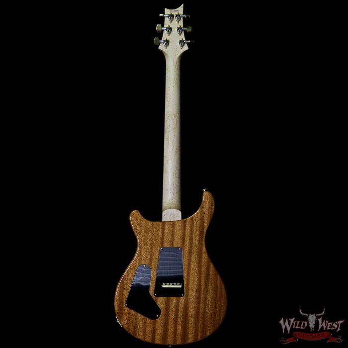 PRS Wood Library 10 Top Custom 24 Fatback Quilt Top Birdseye Neck Ebony Board Copperhead - Image 8