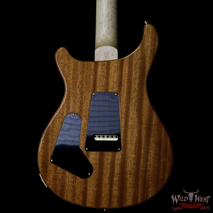 PRS Wood Library 10 Top Custom 24 Fatback Quilt Top Birdseye Neck Ebony Board Copperhead - Image 9