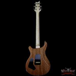 PRS Wood Library 10 Top Custom 24 Fatback Quilt Top Birdseye Neck Brazilian Rosewood Board River Blue - Image 6