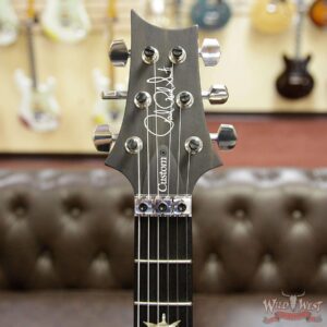 PRS Wood Library 10 Top Custom 24 Floyd Rose Quilt Top Flame Neck Ebony Board Violet Blue Burst - Image 9