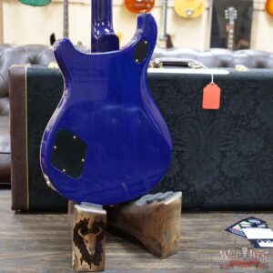 PRS Wood Library Quilt 10 Top McCarty 594 Brazilian Rosewood Fingerboard Violet Blue Burst - Image 11