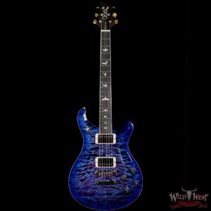 PRS Wood Library Quilt 10 Top McCarty 594 Brazilian Rosewood Fingerboard Violet Blue Burst - Image 3