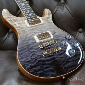 Paul Reed Smith PRS Wood Library Quilt 10 Top McCarty 594 Cocobolo Fingerboard Grey Black Fade - Image 8