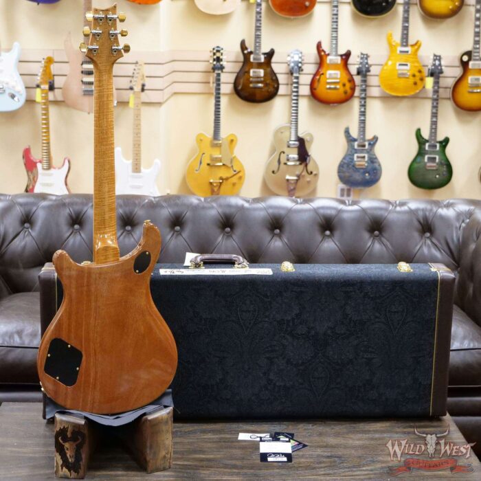 Paul Reed Smith PRS Wood Library Quilt 10 Top McCarty 594 Cocobolo Fingerboard Grey Black Fade - Image 9