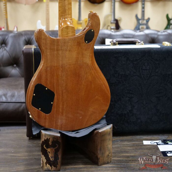 Paul Reed Smith PRS Wood Library Quilt 10 Top McCarty 594 Cocobolo Fingerboard Grey Black Fade - Image 11