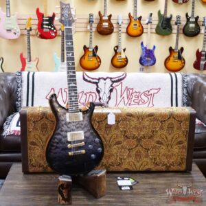 Paul Reed Smith PRS Wood Library 10 Top McCarty 594 Quilted Maple Top Brazilian Rosewood Board Gray Black Fade Burst - Image 6
