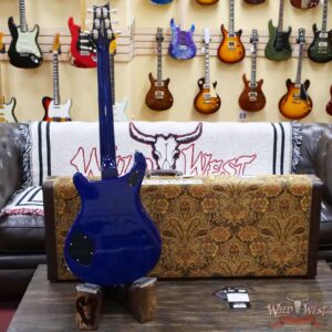 Paul Reed Smith PRS Wood Library 10 Top McCarty 594 Quilted Maple Top Brazilian Rosewood Board Blue Fade - Image 9